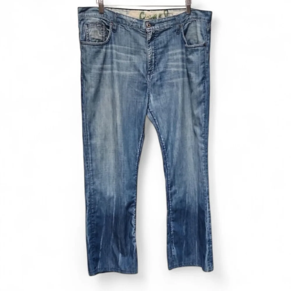 VINTAGE CHIP & PEPPER Bobby Baby Straight Jeans Mens 38 Skater Fit Medium Wash
